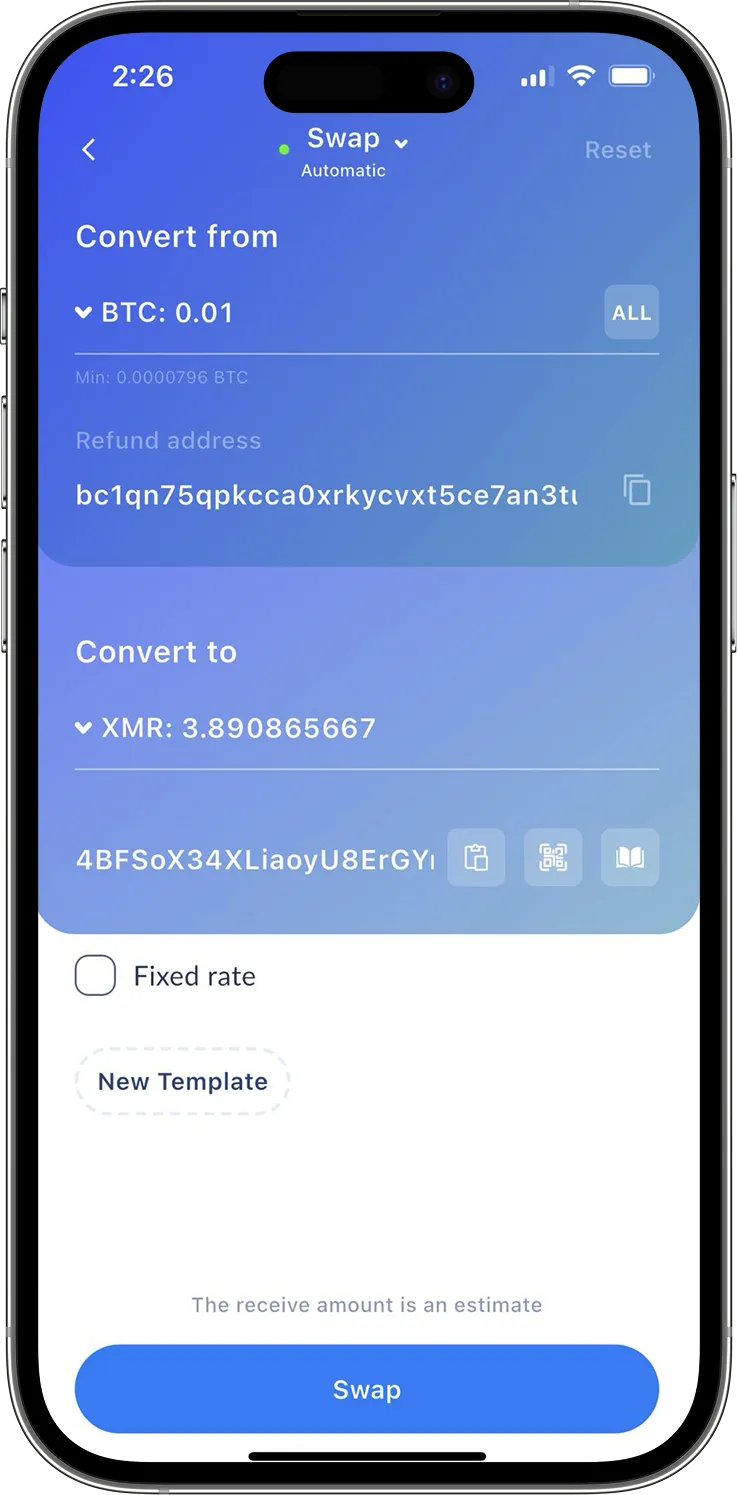 Cake Wallet - Payments made easy